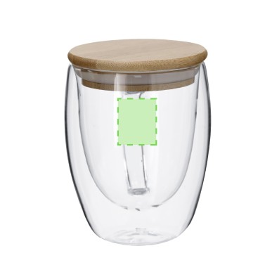 Helmar - 300 ml | Verre Borosilicate/ Bambou