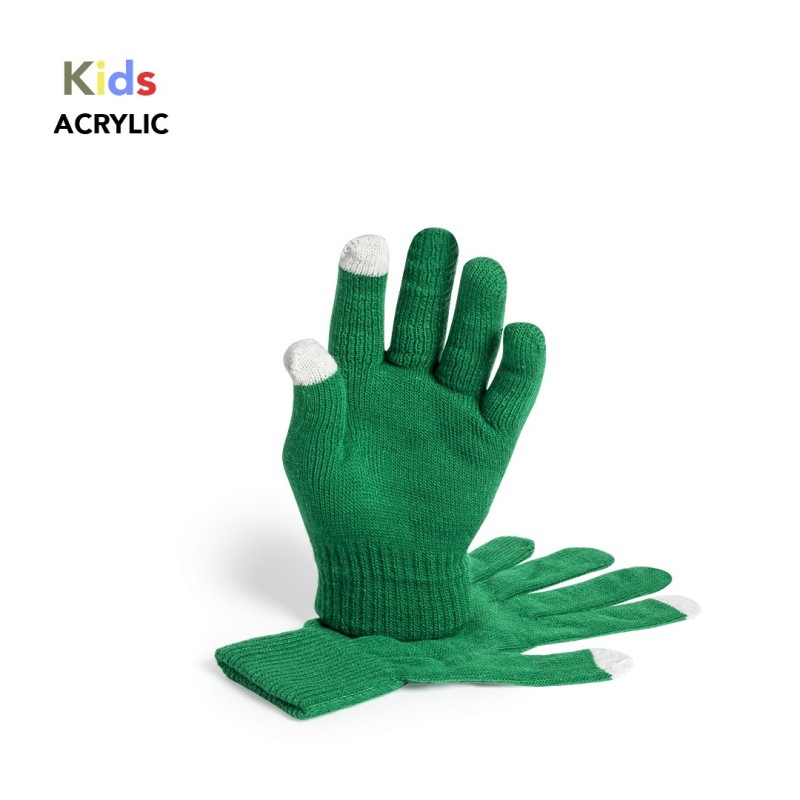 Gant Tactile  avec logo Pigun