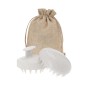 Puxar - Brosse Démêlante. Émulsionneur. Étui Polyester RPET | Paille de Blé/ ABS
