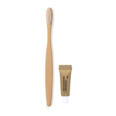 Blarix - Zahnbürste Bambus. Zahnpasta 3 gr