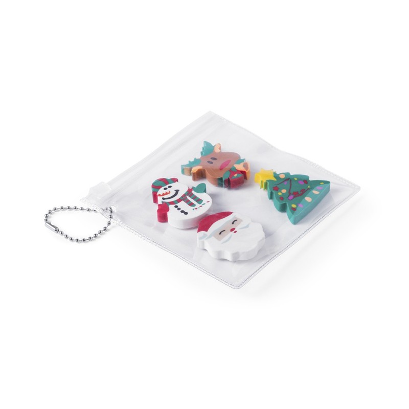 Set Gommes avec logo Flop Set Gommes avec logo Flop