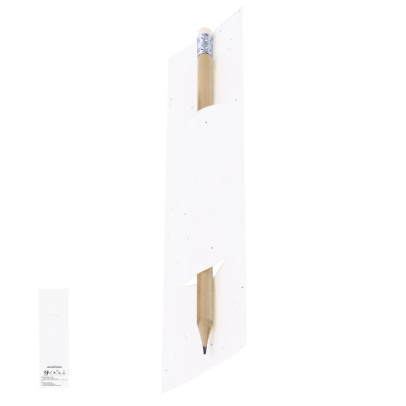 Meron - Étui Papier Ensemencé. Graines de Pétunia. Fleurs Couleurs Diverses | Bois