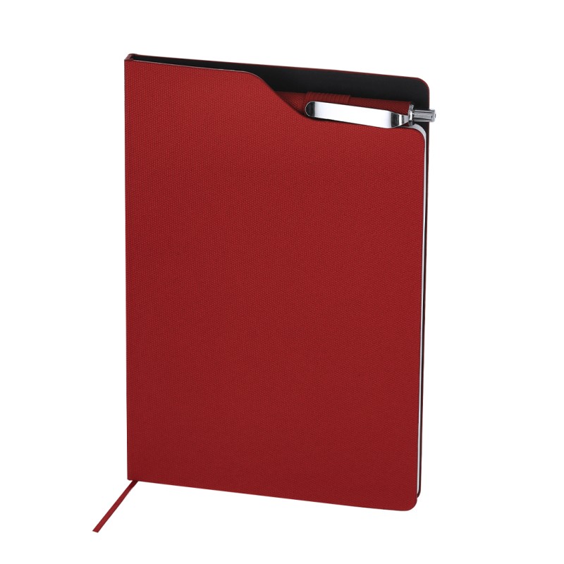 Nuron - Hardcover-Abdeckung. 80 Blätter. Kugelschreiber Inklusive | Polyester 300D RPET