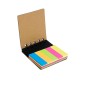 Terny - 75 Haftnotizen 5 x 7,5 cm. 125 Mini Haftnotizen 1,5 x 5 cm | Kork