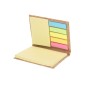 Feron - 50 Haftnotizen 7,5 x 10 cm. 25 Haftnotizen 5 x 7,5 cm. 125 Mini Haftnotizen 1,2 x 4,5 cm | Kork