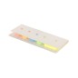 Kalinex - 50 Haftnotizen 3,5 x 4 cm. 200 Mini Haftnotizen 1,7 x 4 cm | Recycelte Milchkartons