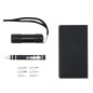 Lipan - Multi Outils 6 Accessoires. Lampe 9 Leds. 3 Piles AAA Non Incluses | Aluminium