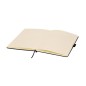 Meryl - Bloc Notes Couverture Rigide. 80 Feuilles. Stylo. Porte-Clés | Polyester 300D RPET/ Métal