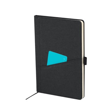 Meryl - Bloc Notes Couverture Rigide. 80 Feuilles. Stylo. Porte-Clés |