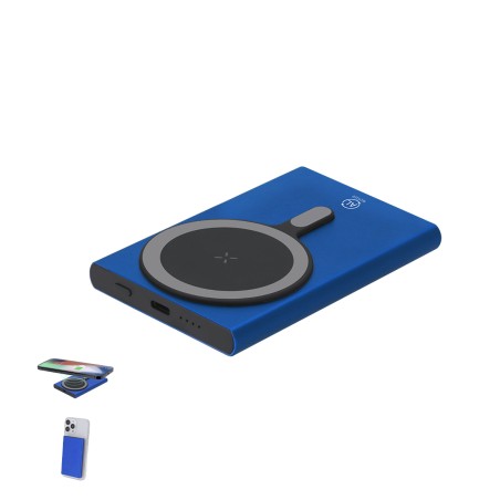 Bertex - Drahtlos 15W. Magnetisch. 5000 mAh. Typ C Ausgänge und Eingan