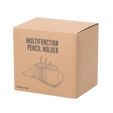 Deblik - Tasse Wärmer. Drahtlos 15W. Anschluss USB und Typ C | Bambus