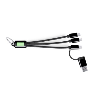 Bikoc - Anschluss Micro USB, Typ C und Lightning 5V DC 2.4A | Reclycling Aluminium