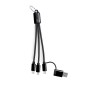 Bikoc - Anschluss Micro USB, Typ C und Lightning 5V DC 2.4A | Reclycling Aluminium