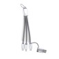 Bikoc - Anschluss Micro USB, Typ C und Lightning 5V DC 2.4A | Reclycling Aluminium