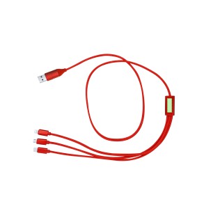 Clodan - Anschluss Micro USB, Typ C und Lightning 5V DC 2.4A | Reclycling Aluminium