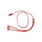 Clodan - Anschluss Micro USB, Typ C und Lightning 5V DC 2.4A | Reclycling Aluminium