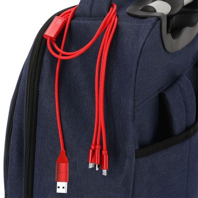 Clodan - Anschluss Micro USB, Typ C und Lightning 5V DC 2.4A | Reclycl