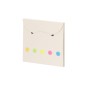 Tesher - 50 Haftnotizen 7,5 x 7,5 cm. 125 Mini Haftnotizen 1,5 x 5 cm | Recycelte Milchkartons
