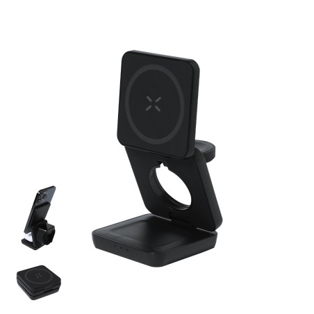 Komal - Drahtlos 15W. Magnetisch. Faltbar | Reclycling ABS