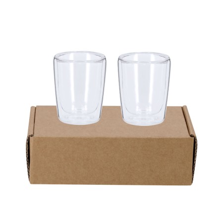 Frilux - 2 Pièces. 65 ml | Verre Borosilicate