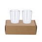 Frilux - 2 Pièces. 65 ml | Verre Borosilicate