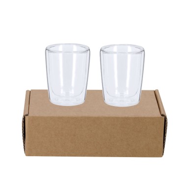Frilux - 2 Pièces. 65 ml | Verre Borosilicate