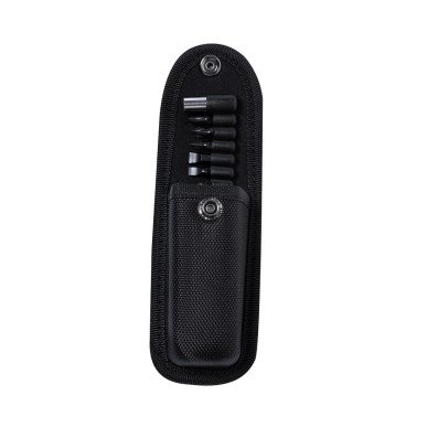 Eliana - 10 Accessoires. 10 Fonctions. Étui Polyester | Acier Inox