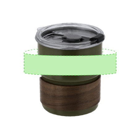 Gasking - 250 ml | Acier Inox/ Bois