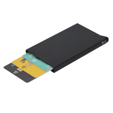 Randolph - Visitenkartenetui RFID Schutz, 1 Abteilung. Kugelschreiber 