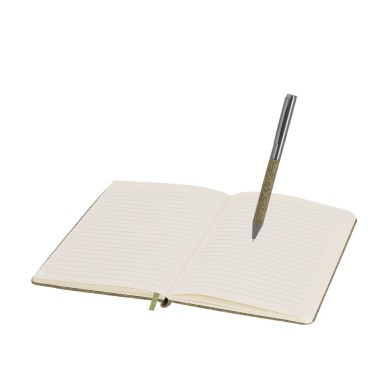 Malcon - Notizblock Hardcover-Abdeckung. 80 Blätter. Kugelschreiber In