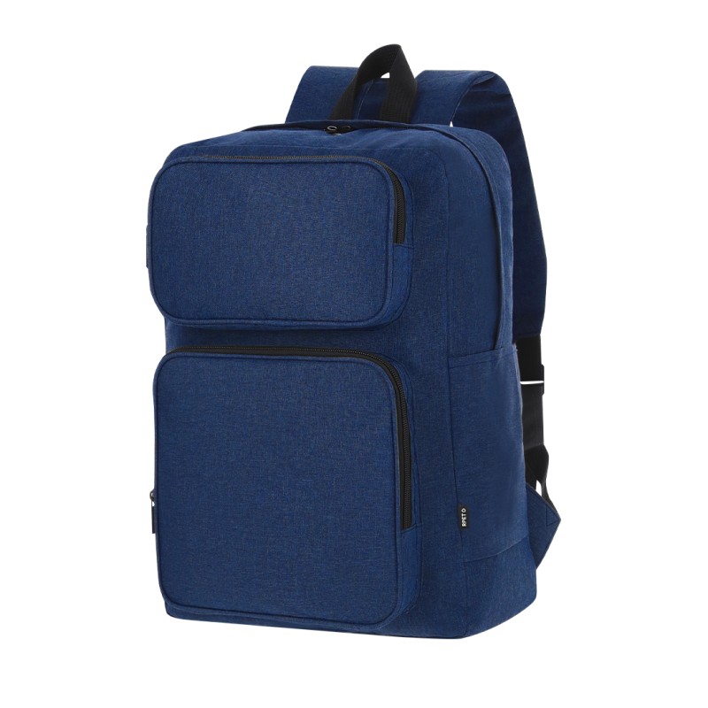 Necco - Gepolsterte Laptoptasche und Tablet. Gepolsterter Rücken und Schultergurte | Polyester 600D RPET