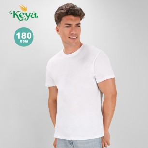 Achetez T-Shirt Adulte Blanc "keya" MC180 pas cher sur Amc Pub