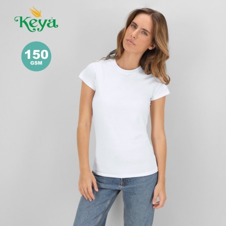 Achetez T-Shirt Femme Blanc "keya" WCS150 pas cher sur Amc Pub