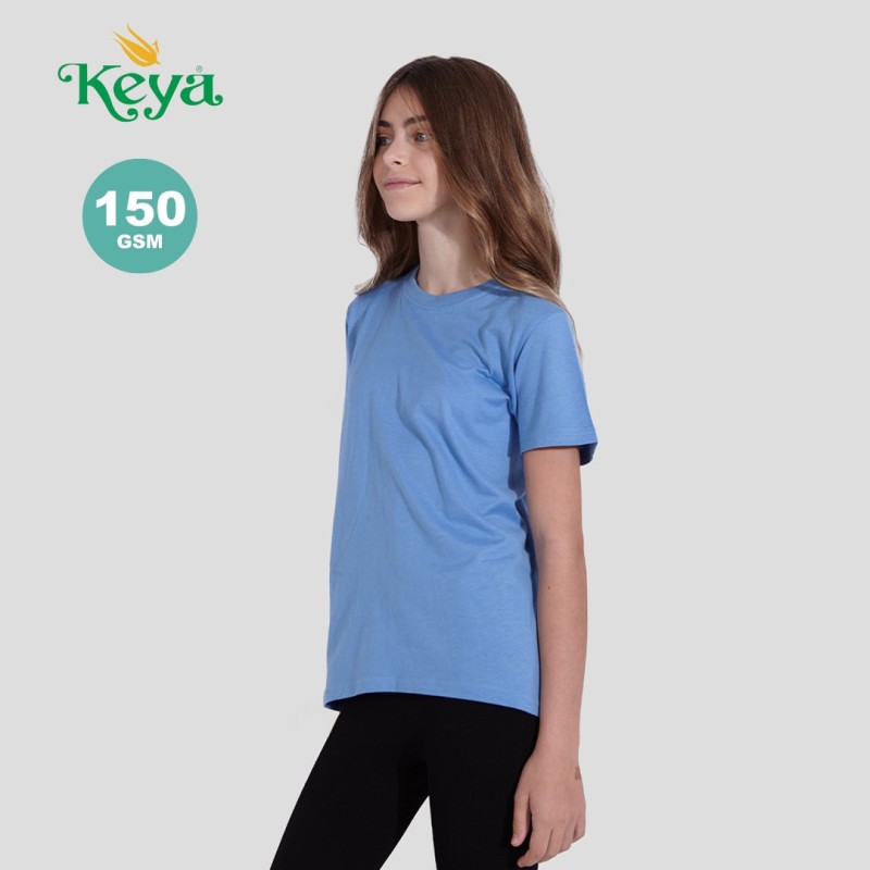 T-Shirt Enfant Couleur "keya"  avec impression YC150