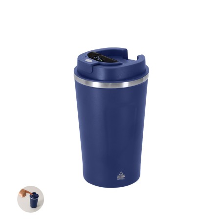 Molin - 400 ml. Mesure de Température Tactile | Acier Inox Recyclé