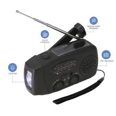 Cartney - 1 Led. 2 Lichtpositionen, Festes und Blinkendes. 2000 mAh. R