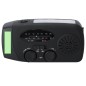 Cartney - 1 Led. 2 Lichtpositionen, Festes und Blinkendes. 2000 mAh. Radio AM/FM. Solarladung und Dynamo Cartney - 1 Led. 2 Lichtpositionen, Festes und Blinkendes. 2000 mAh. Radio AM/FM. Solarladung und Dynamo
