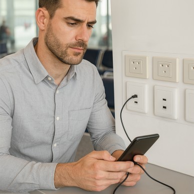 Gabbo - Geeignet für die datenübertragung. Anschluss Typ C und Lightni