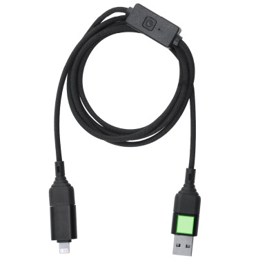 Gabbo - Geeignet für die datenübertragung. Anschluss Typ C und Lightni