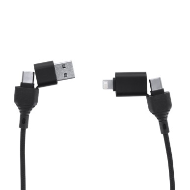 Gabbo - Geeignet für die datenübertragung. Anschluss Typ C und Lightni