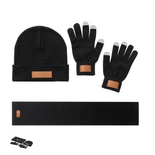 Hibbert - Schal, Hut und Touchpad Handschuhe. Einheitsgrösse. Erwachse