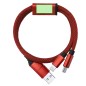 Briony - Magnetisch. Anschluss Micro USB, Typ C und Lightning 5V DC 2A | Aluminium/ Polyester