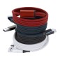Briony - Magnetisch. Anschluss Micro USB, Typ C und Lightning 5V DC 2A | Aluminium/ Polyester