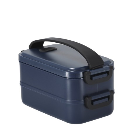Curibox - 2 Compartiments 800 ml. Fermeture Securisé | PP Recyclé