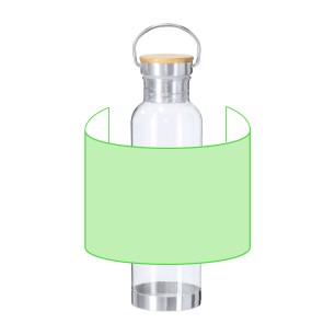 Luxan - 800 ml | RPET/ Acier Inox/ Bambou