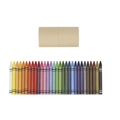 Riokon - 30 Crayons | Carton Recyclé
