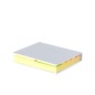 Quepro - 50 Haftnotizen 7,5 x 10 cm. 25 Haftnotizen 5 x 7,5 cm. 125 Mini Haftnotizen 1,2 x 4,5 cm | Recycling Pappe