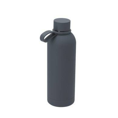 Caneco - 750 ml | Acier Inox. Finition Caoutchouc