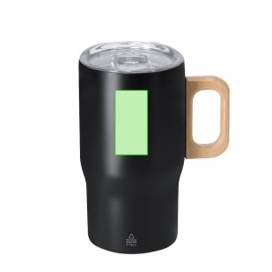 Zaran - 400 ml | Acier Inox Recyclé/ Bois