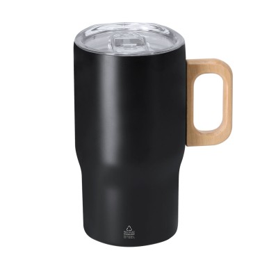 Zaran - 400 ml | Acier Inox Recyclé/ Bois